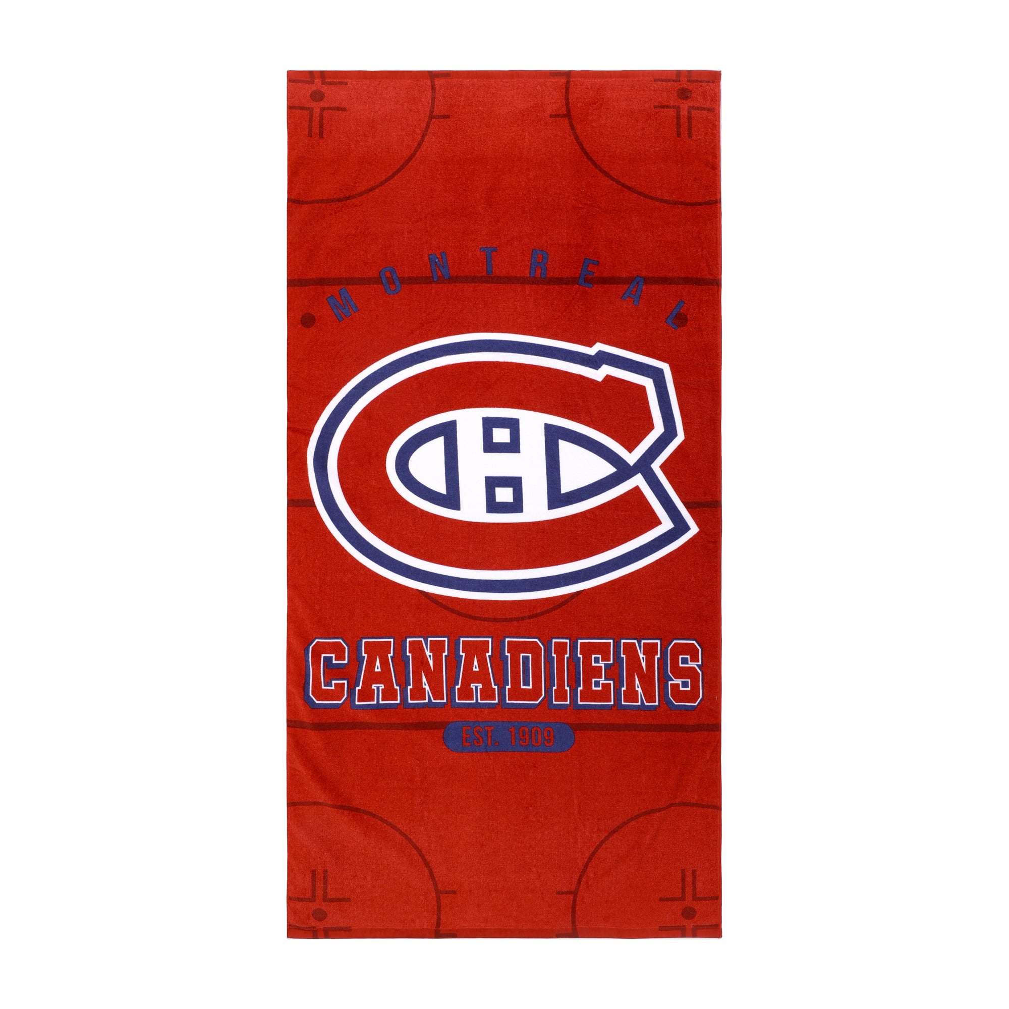Serviette de plage des Canadiens de Montréal