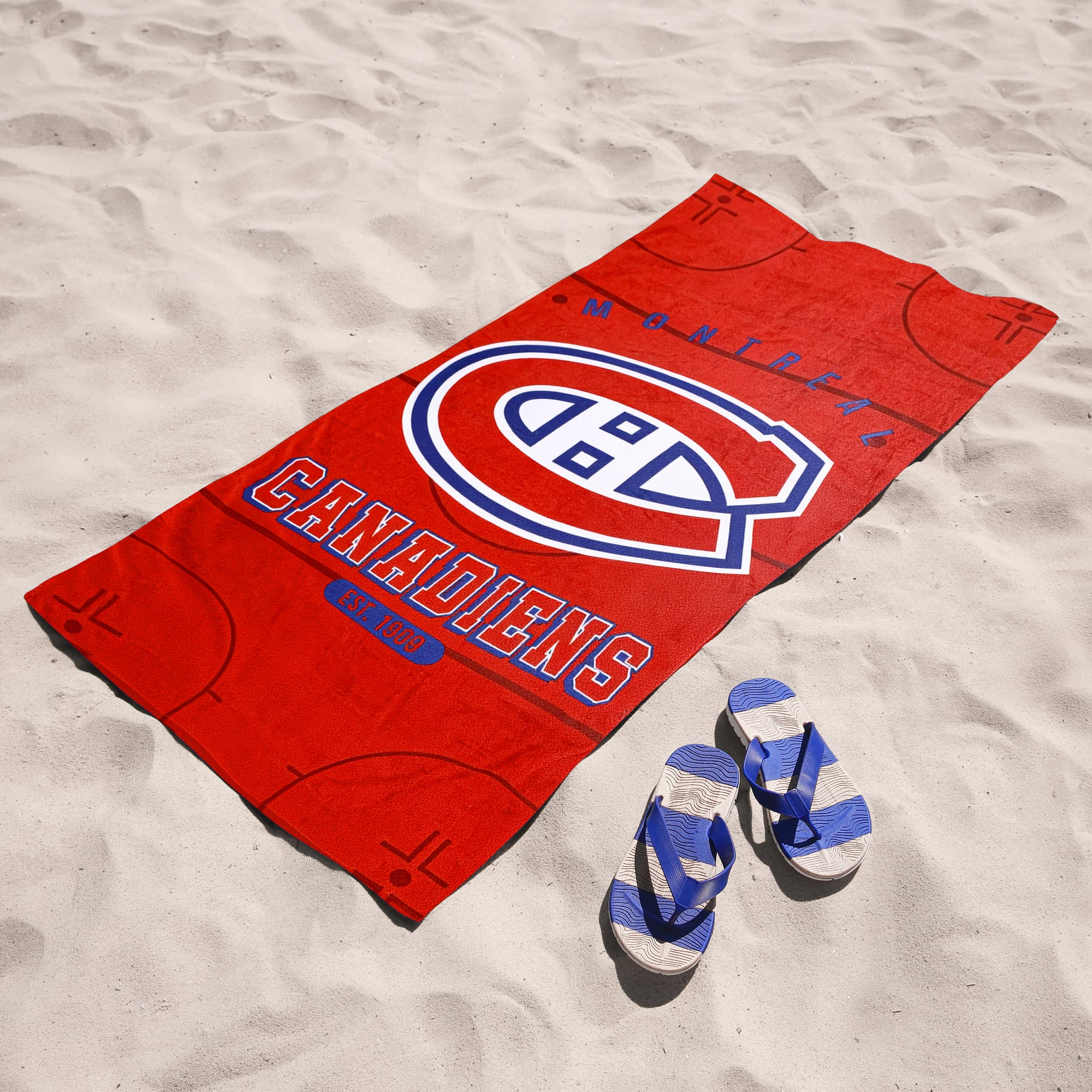 Serviette de plage des Canadiens de Montréal
