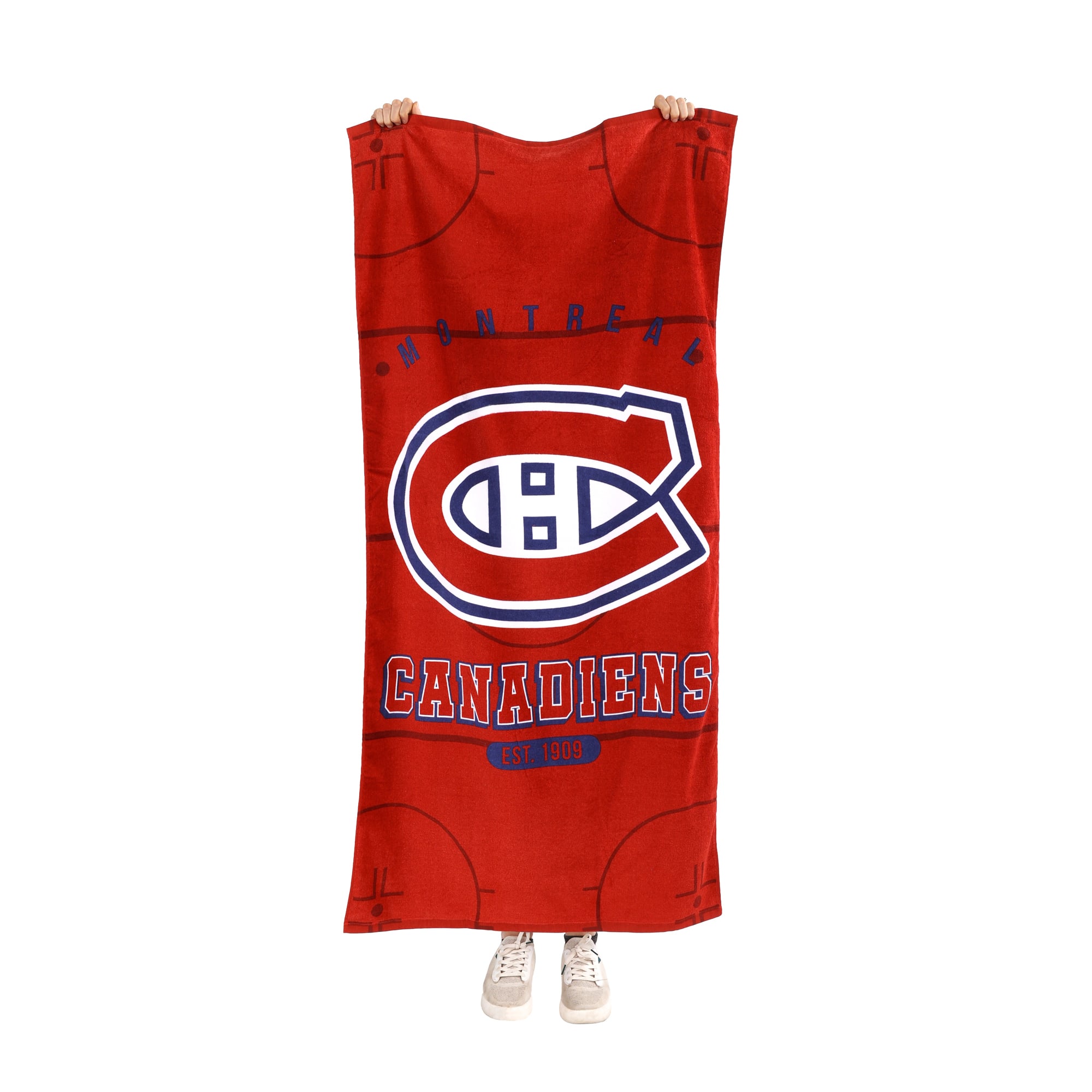 Serviette de plage des Canadiens de Montréal