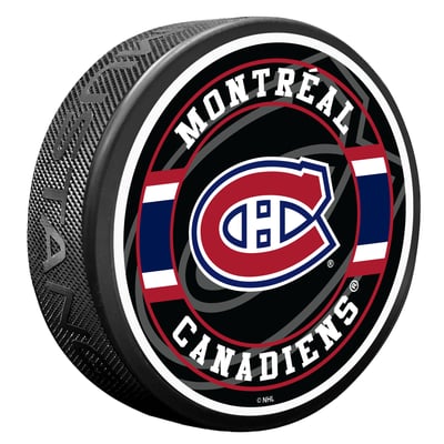 Montreal Canadiens Spotlight Hockey Puck