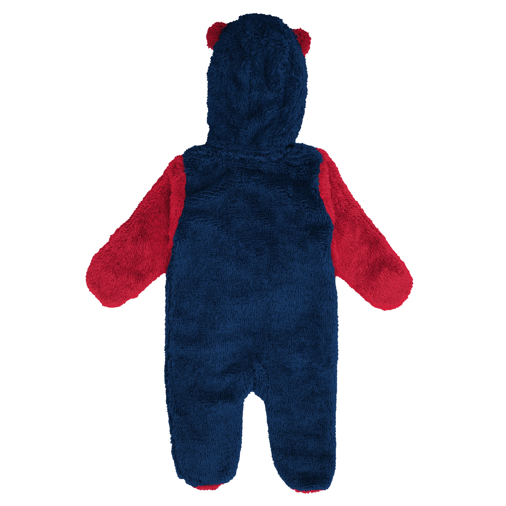 Combinaison pyjama polaire zippée intégrale Outerstuff bleu marine Montréal Canadiens pour nouveau-né et nourrisson