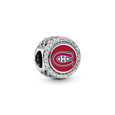 Montreal Canadiens Pandora Color Button Charm