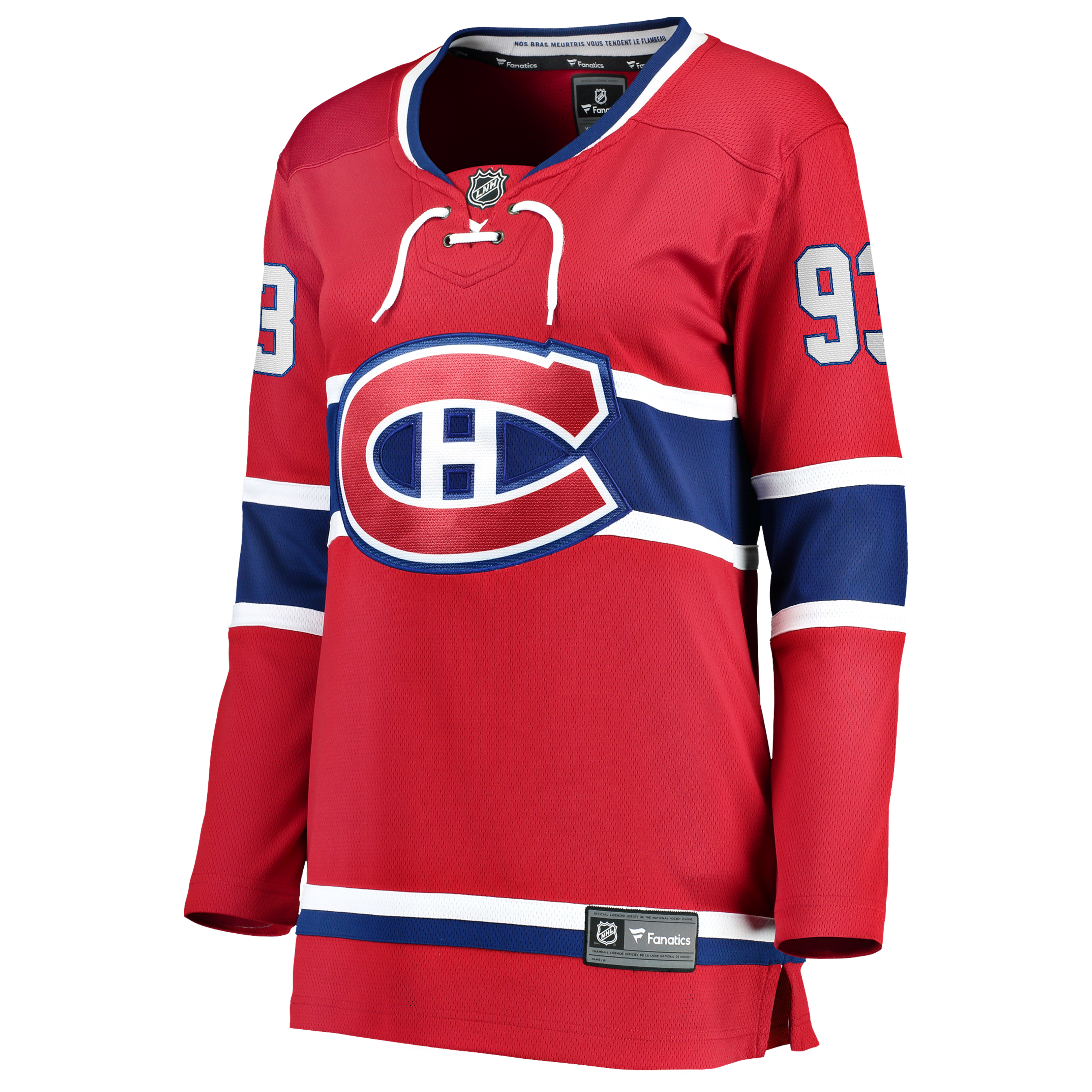 Women's Fanatics Ivan Demidov Red Montreal Canadiens Home  Breakaway Jersey