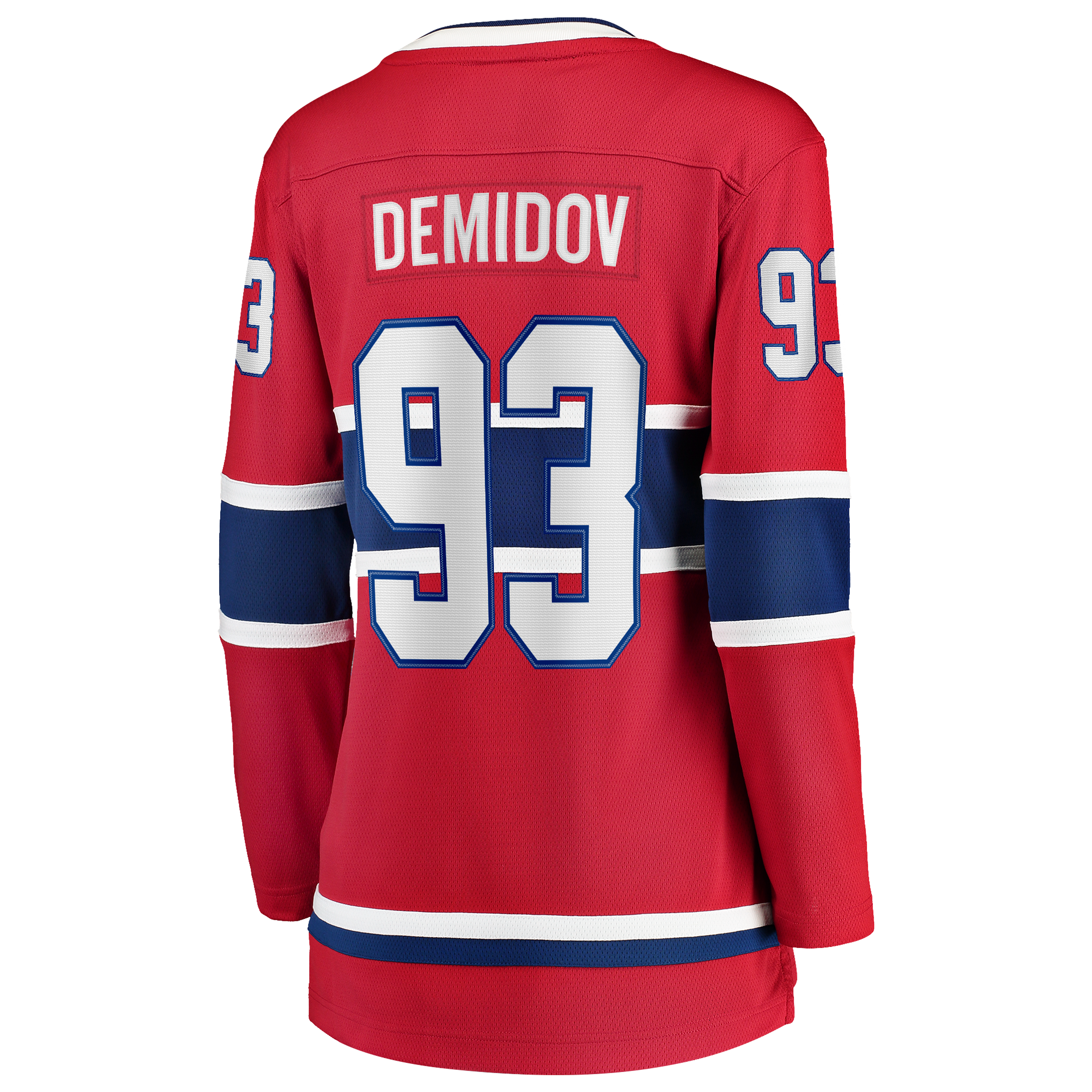 Women's Fanatics Ivan Demidov Red Montreal Canadiens Home  Breakaway Jersey