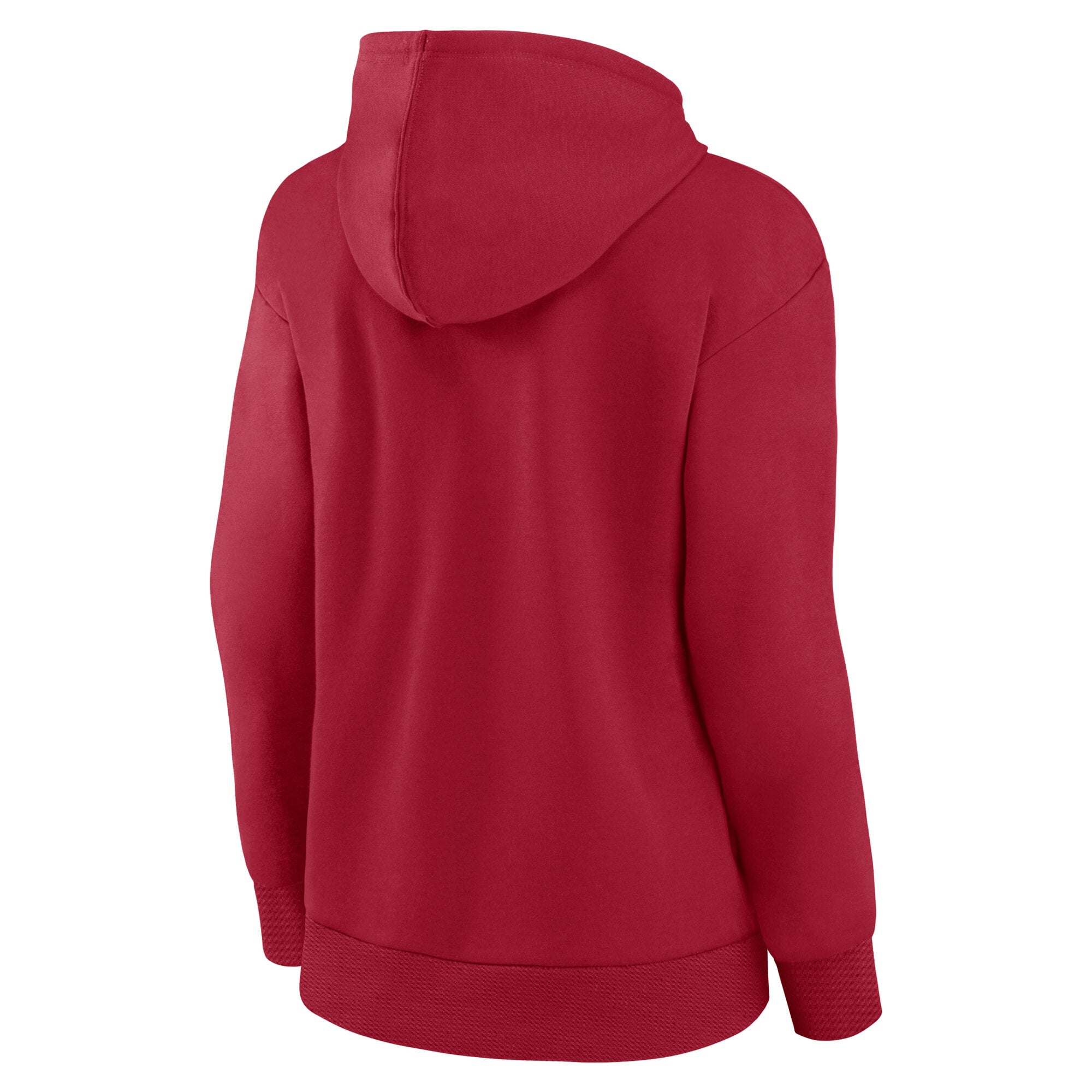 Women's Fanatics Red Montreal Canadiens Primary Logo Fleece Pullover Hoodie