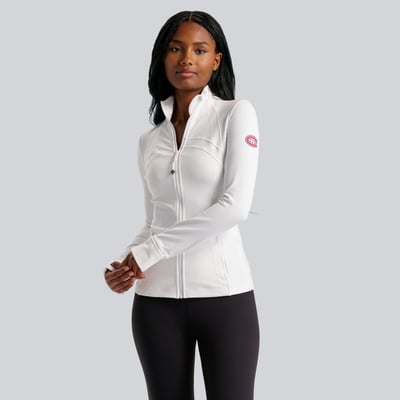 Women's Montreal Canadiens lululemon White Define Jacket *Luon™
