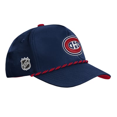 Youth Montreal Canadiens  Fanatics Navy Authentic Pro Snapback Hat