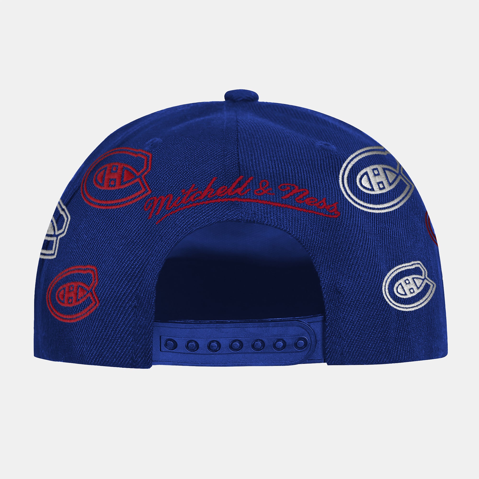 Youth Mitchell & Ness Blue Montreal Canadiens 404 Club Pro Pinch Adjustable Hat