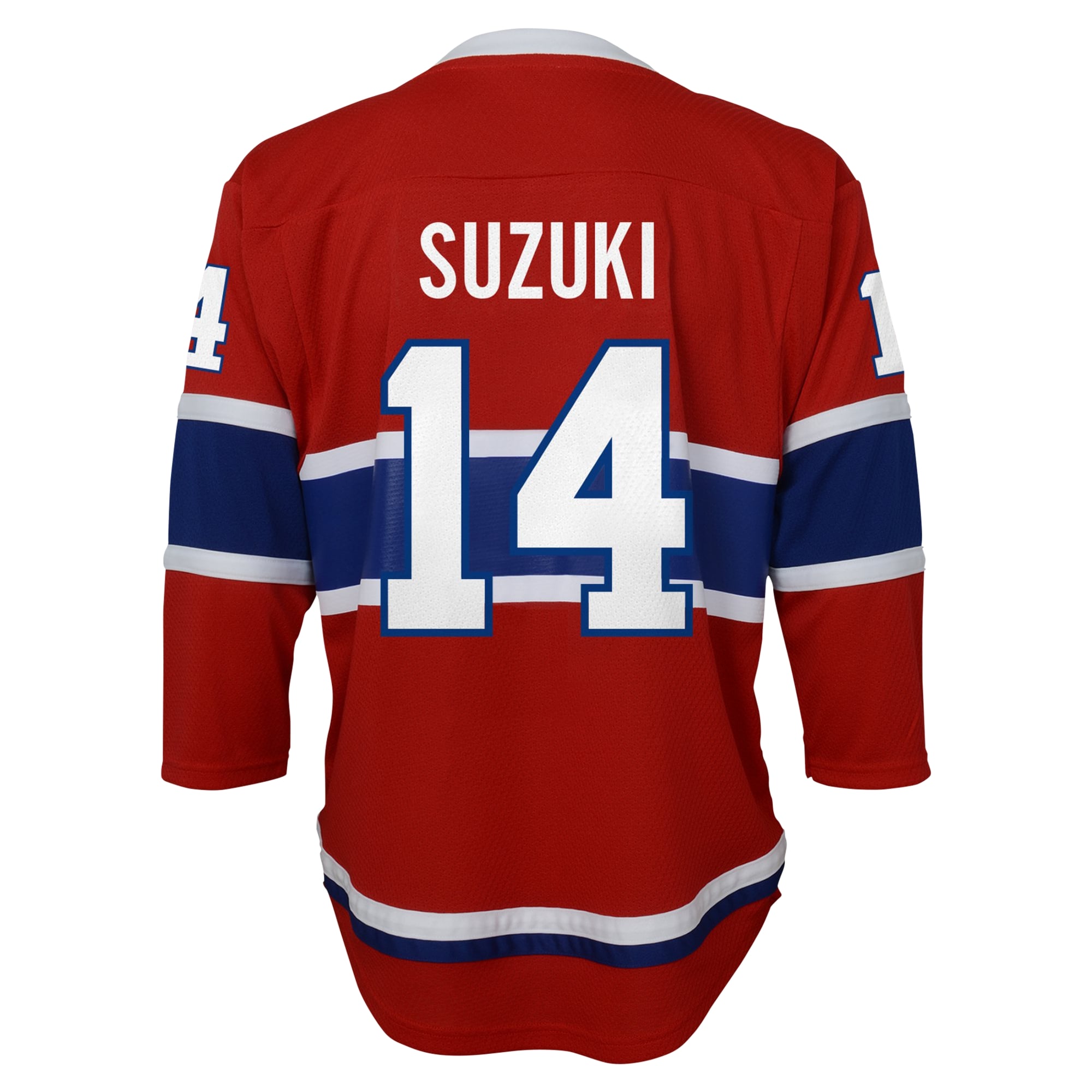 Youth Nick Suzuki Red Montreal Canadiens Home 2022/23 Replica Player - Jersey