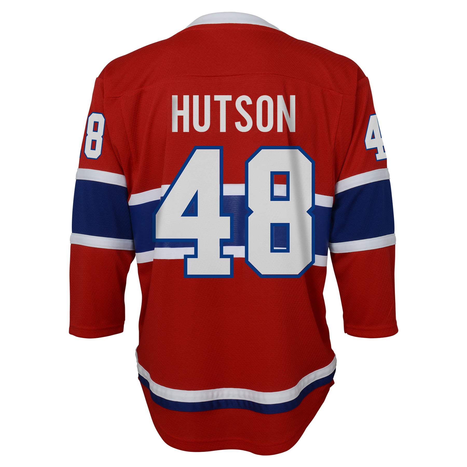 Maillot réplique domicile rouge des Canadiens de Montréal pour jeunes Outerstuff Lane Hutson