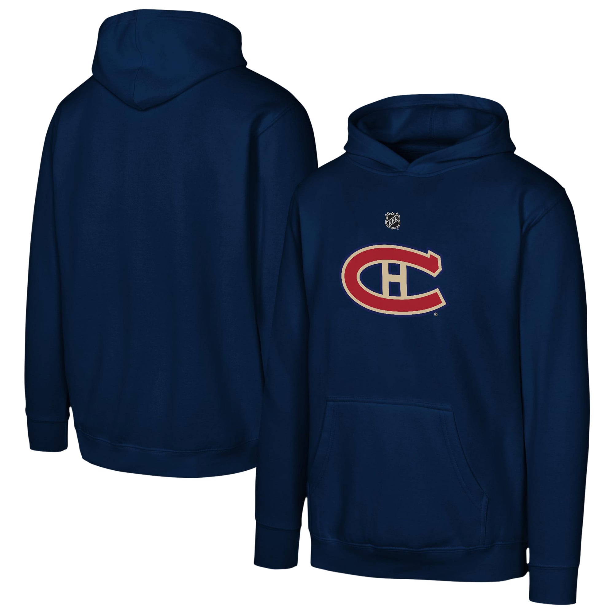 Sweat à capuche en polaire bleu marine Outerstuff des Canadiens de Montréal, édition spéciale Classique Héritage la LNH 2026, pour jeunes
