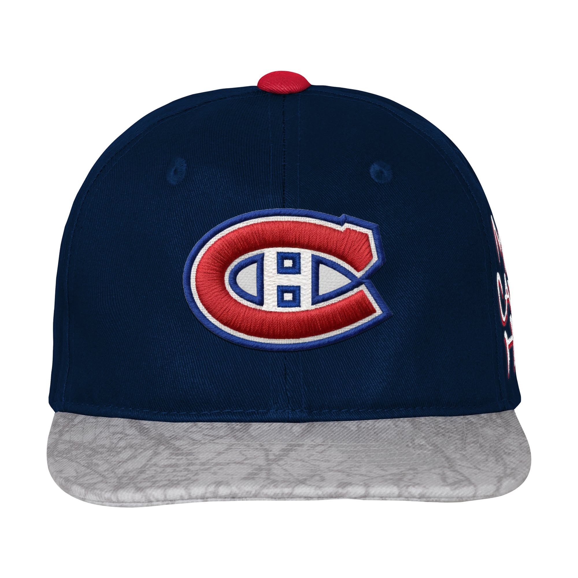 Casquette snapback Icebound bleu marine des Canadiens de Montréal pour jeunes