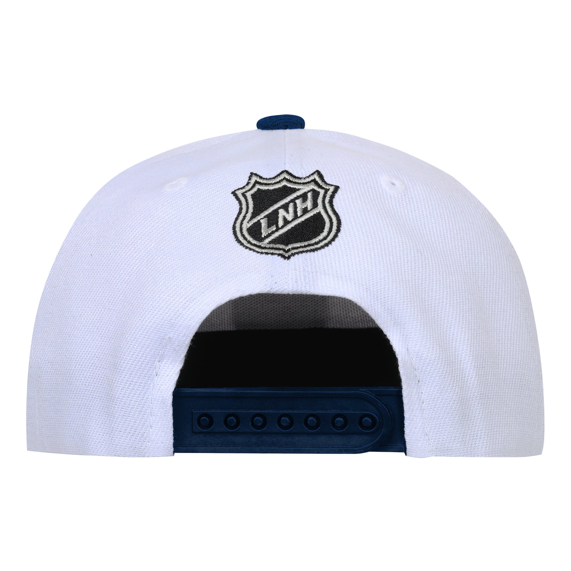 Casquette snapback blanche Youth Outerstuff des Canadiens de Montréal avec logo Puff