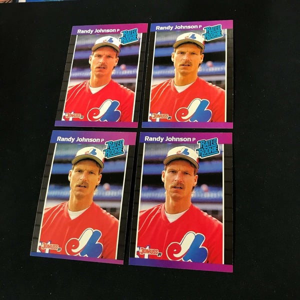 Rated Rookie Randy Johnson Randy Johnson Expos