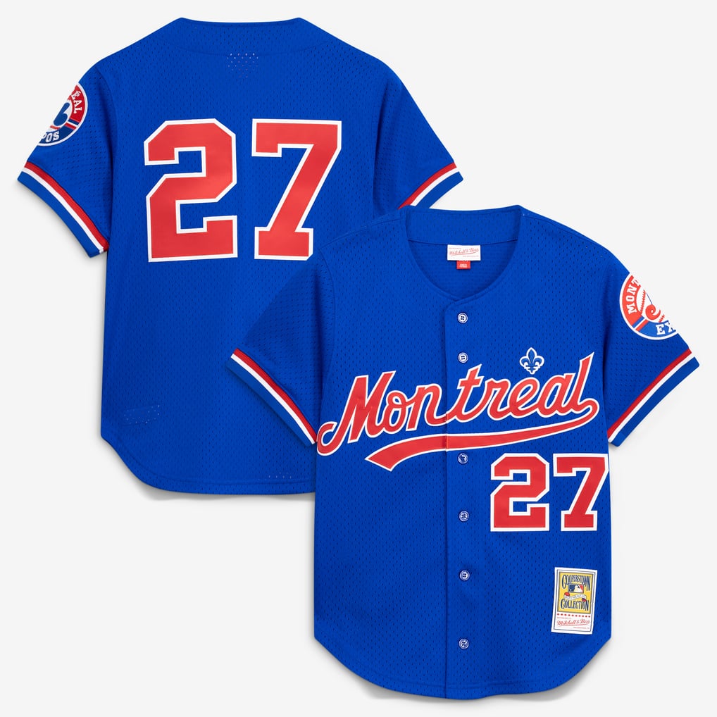 メンズ Mitchell&Ness ブラディミール・ゲレーロ Blue モントリオール 