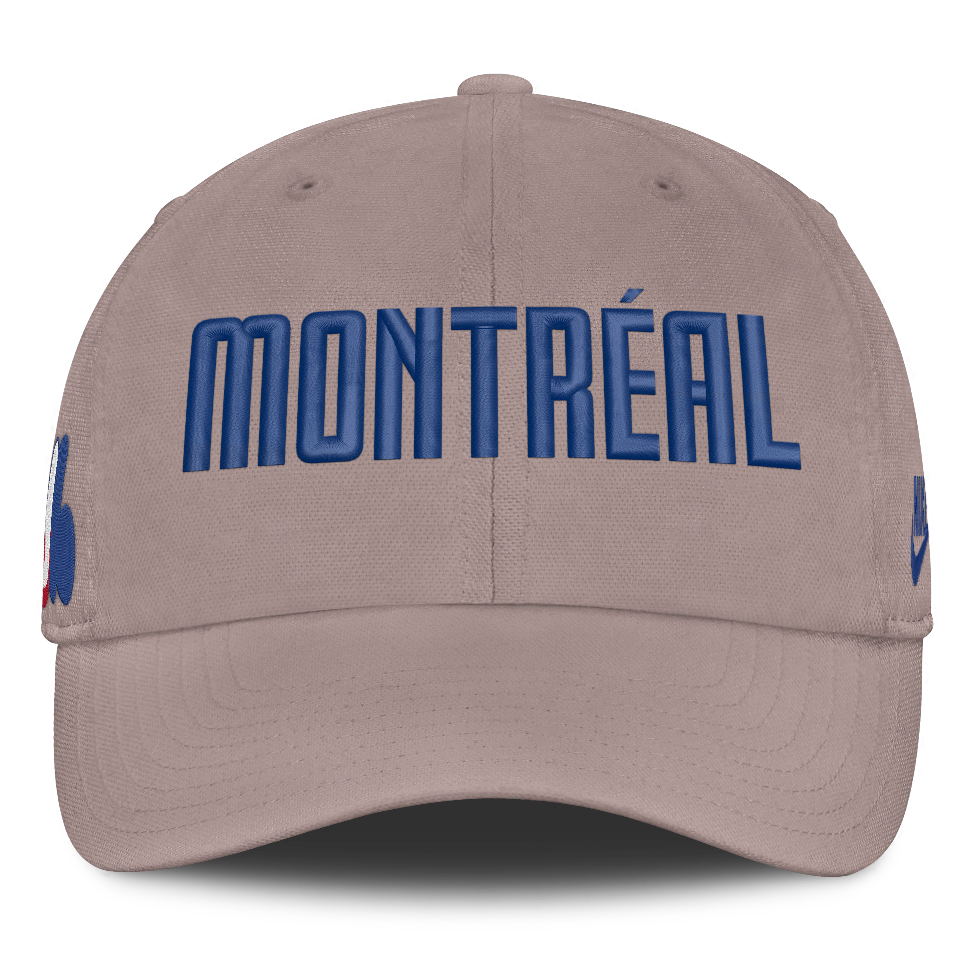 Casquette ajustable Nike marron clair pour homme, modèle Cooperstown Club des Expos de Montréal