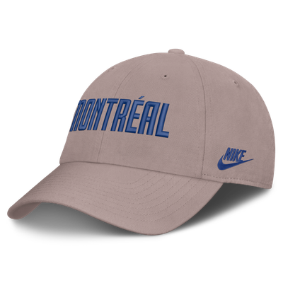Casquette ajustable Nike Cooperstown Club des Expos de Montréal - Marron clair