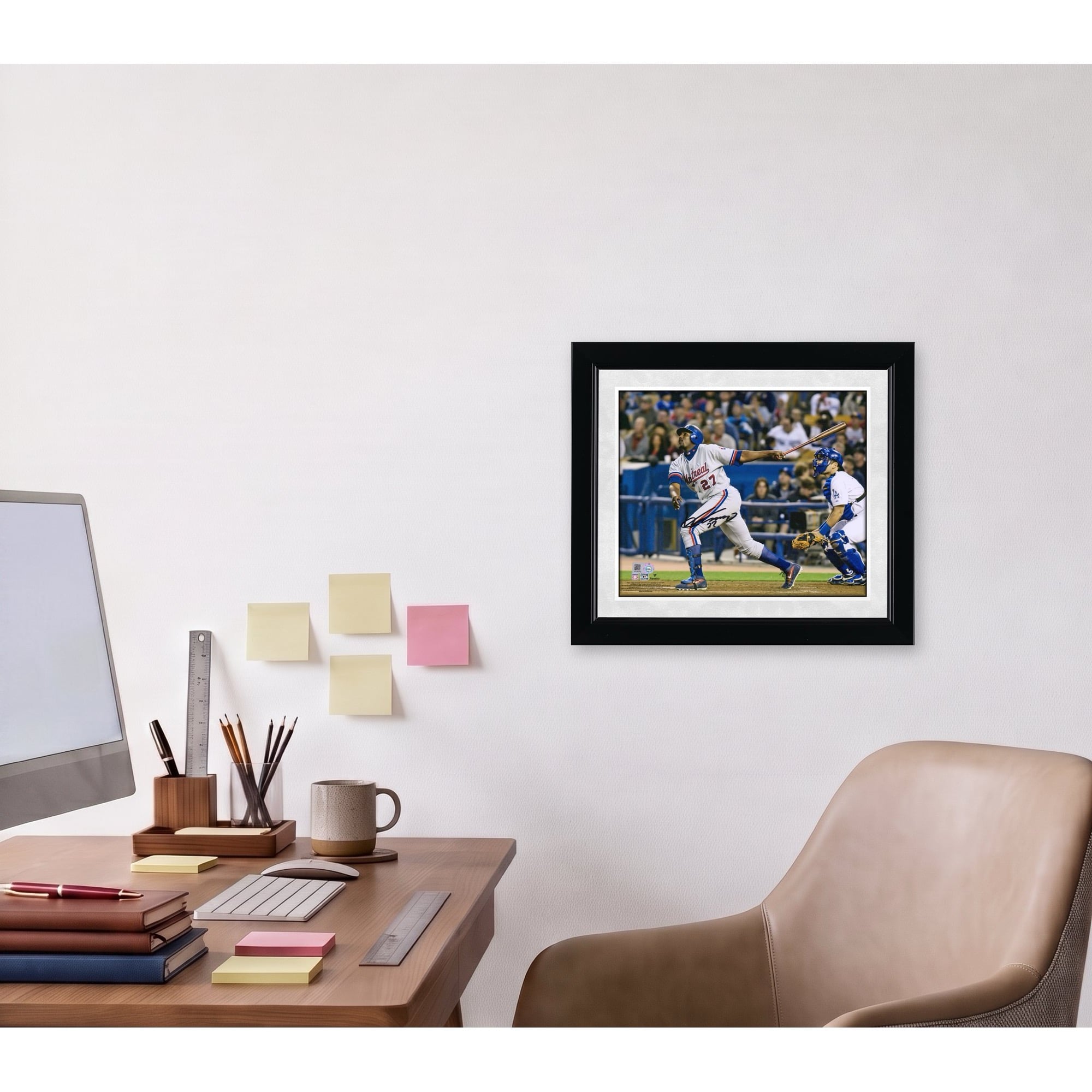Vladimir Guerrero Montreal Expos Autographed 8" x 10" Hitting Photograph