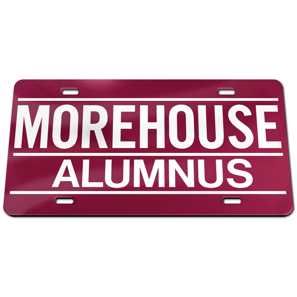 Morehouse Maroon Tigers WinCraft Classic License Plate