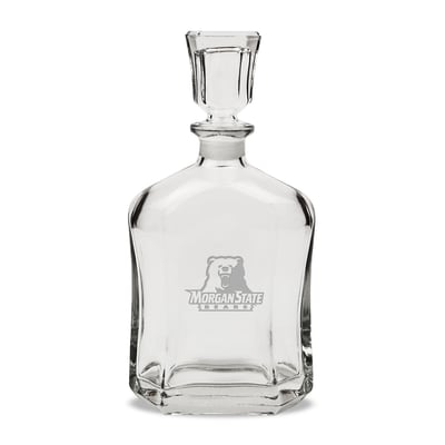 Morgan State Bears 23.75oz. Crystal Whisky Decanter