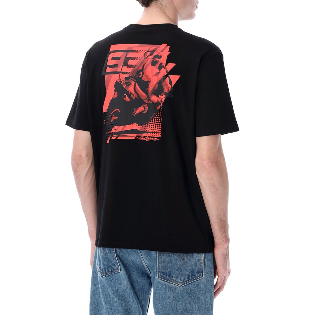 Marc Marquez 93 Graphic T-Shirt - Black