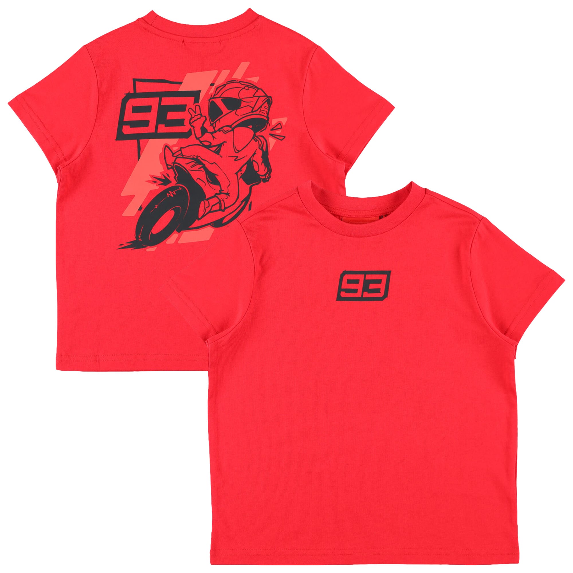 マルク・マルケス 93 グラフィックTシャツ - レッド - キッズ