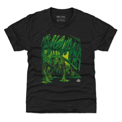 Mr. Iguana 500 Level Youth Grunge T-Shirt - Black