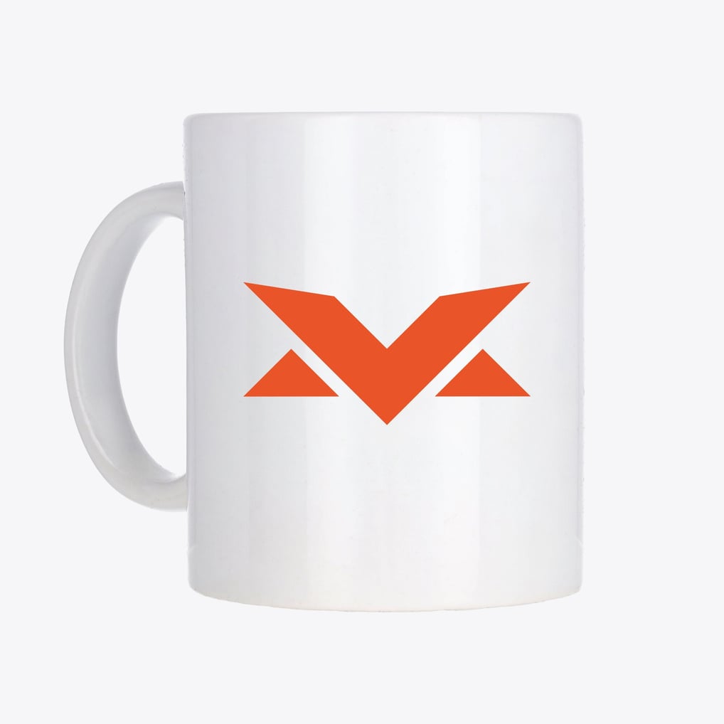 MV Logo Kaffeebecher, 325 ml – Weiß