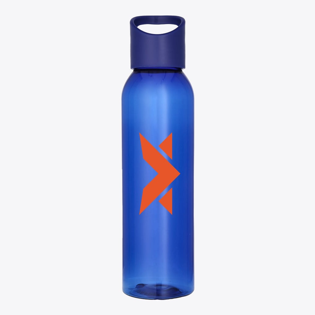 MV Logo Kunststoff-Trinkflasche, 650 ml – Königsblau