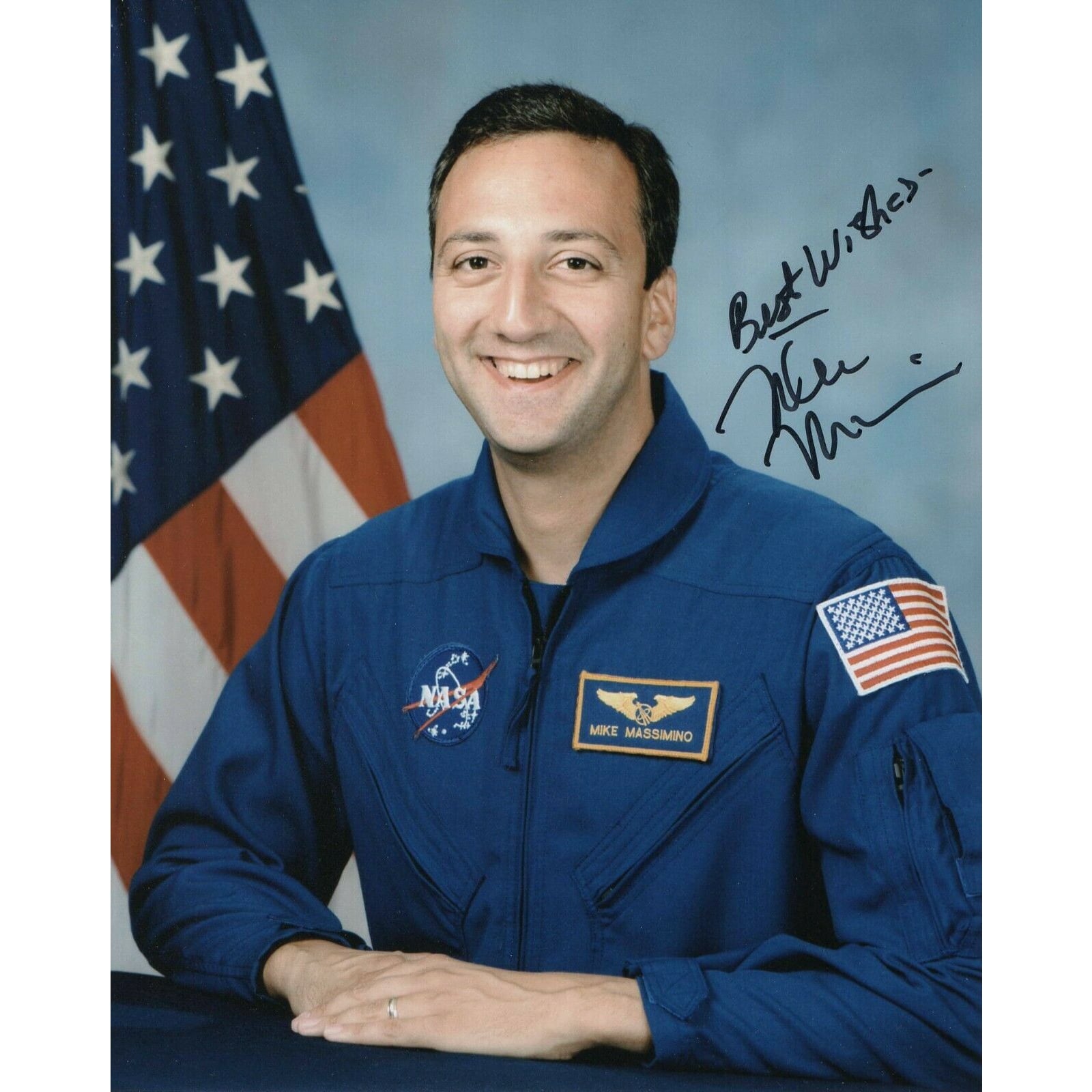Michael Rodd Sts 1 Mike Massimino Nasa