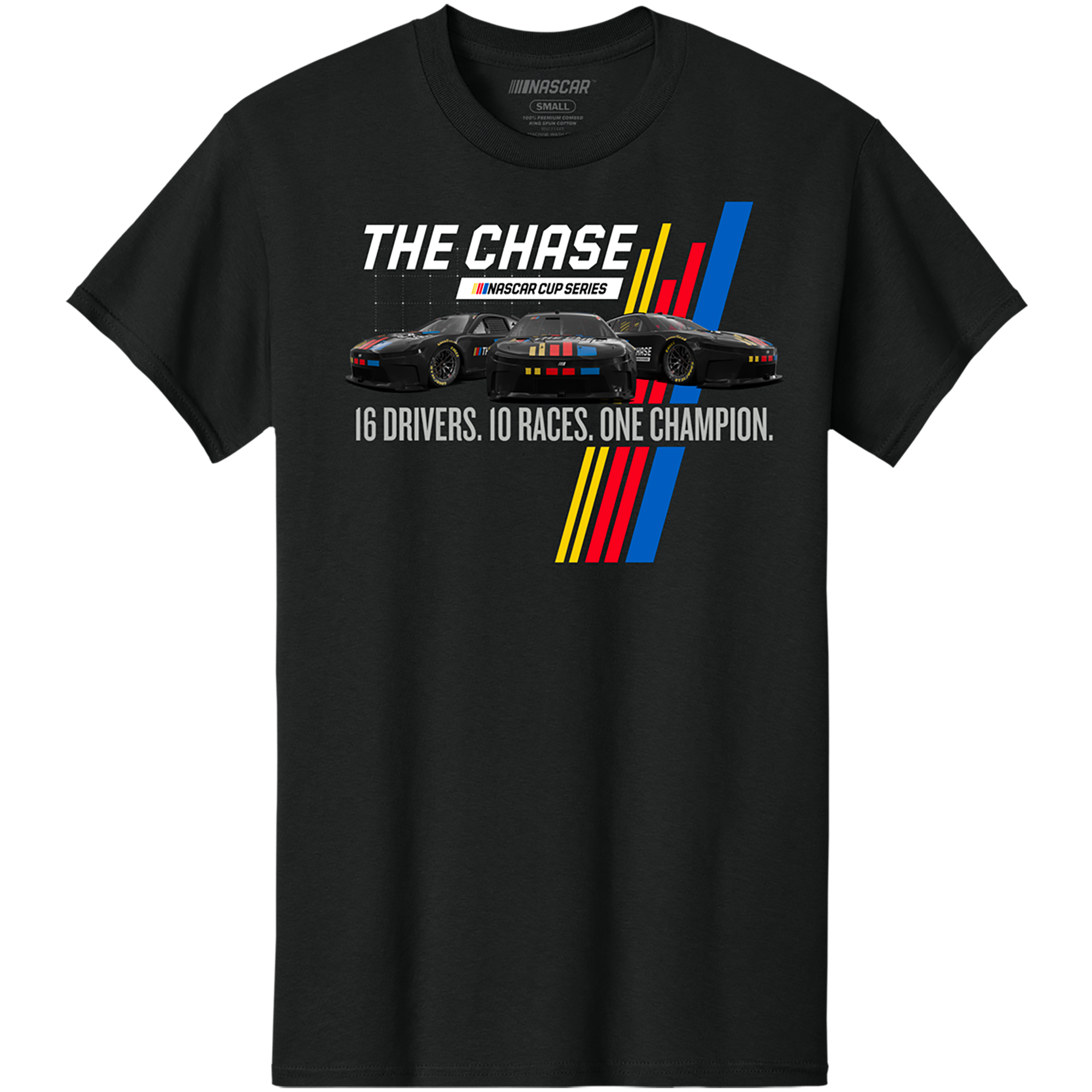 Men's Classic Ink Black NASCAR The Chase T-Shirt
