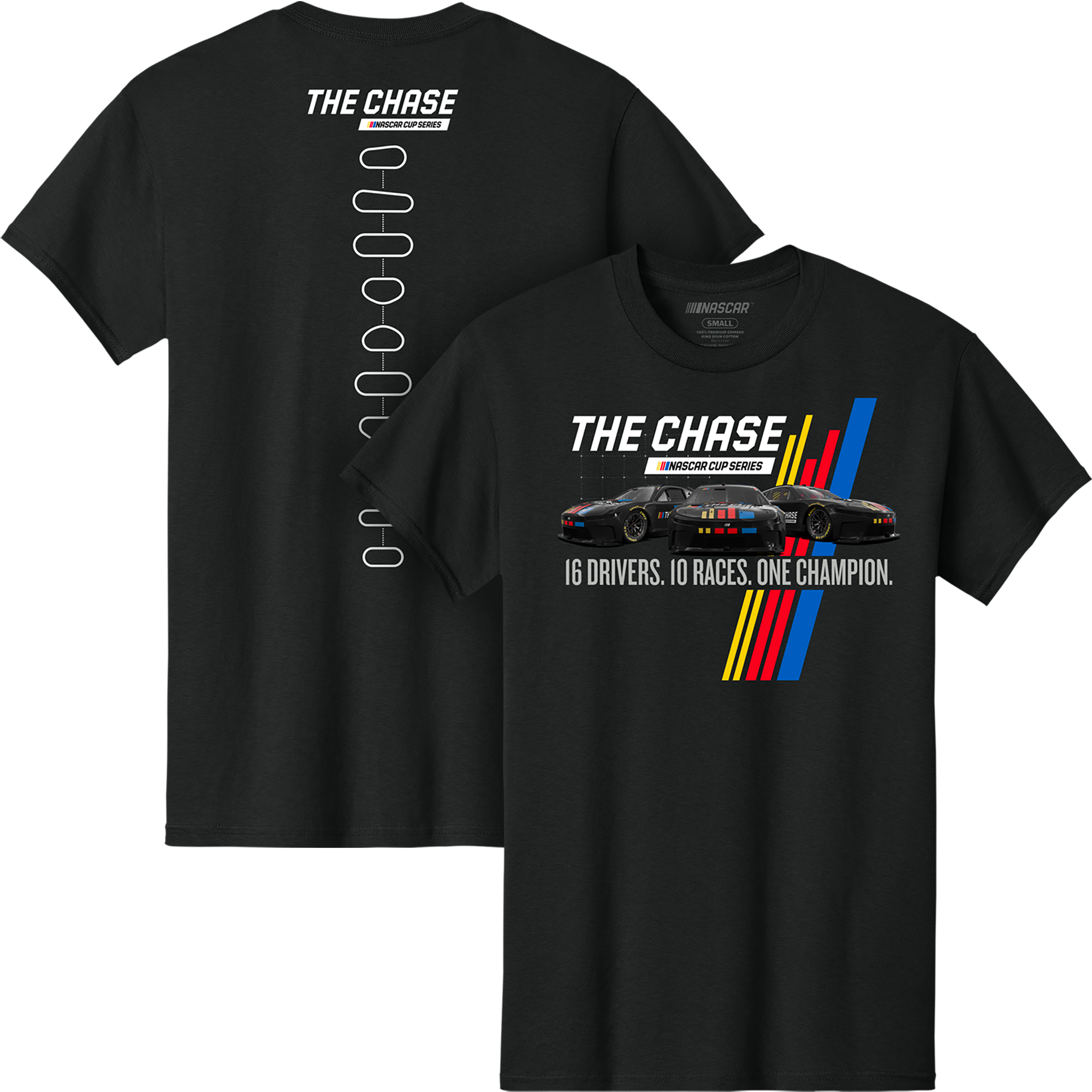Men's Classic Ink Black NASCAR The Chase T-Shirt