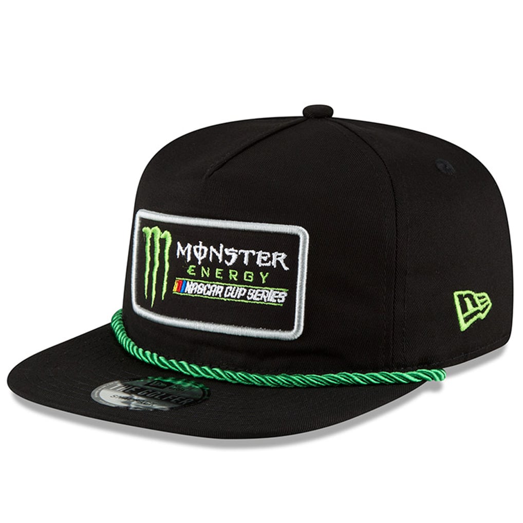 Retro Classic Style Racing Gear Monster Energy Embroider Curved Bill MX SXS Hat MONSTER ENERGY snapback Hat with Glossy Bill Embroidered  main image 4