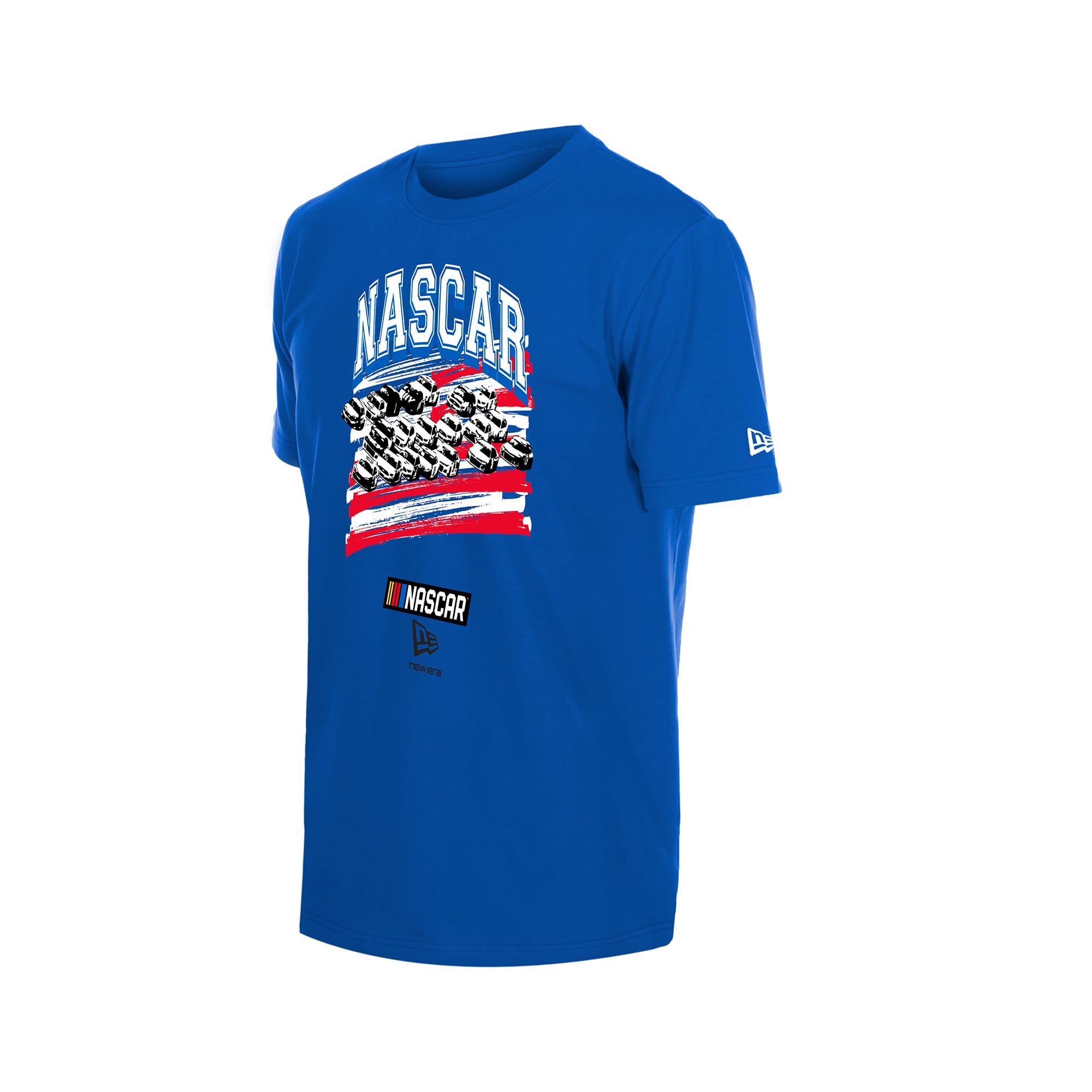 T-shirt New Era bleu NASCAR Arch pour homme