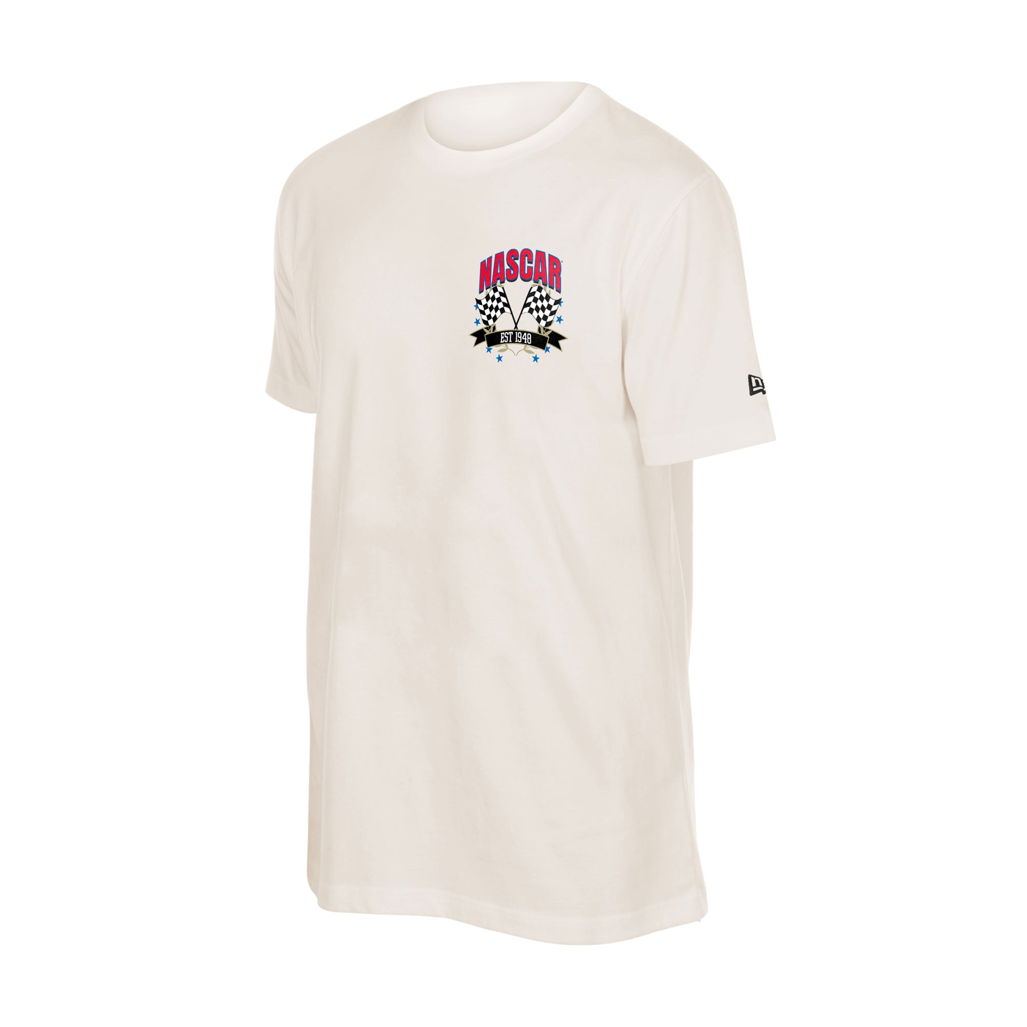 T-shirt homme New Era crème NASCAR Est. 1948