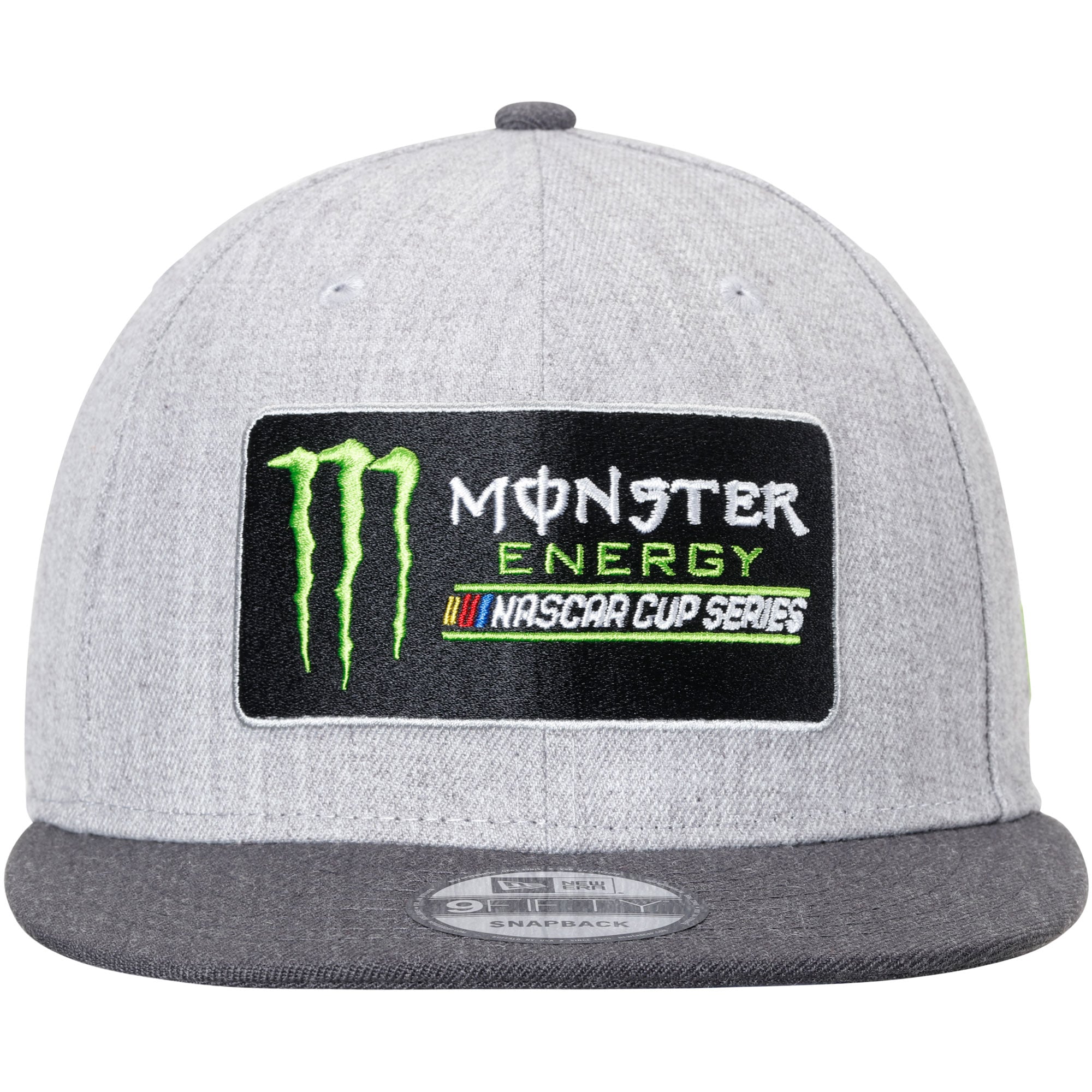Men's NASCAR New Era Heathered Gray Monster Energy Cup Series