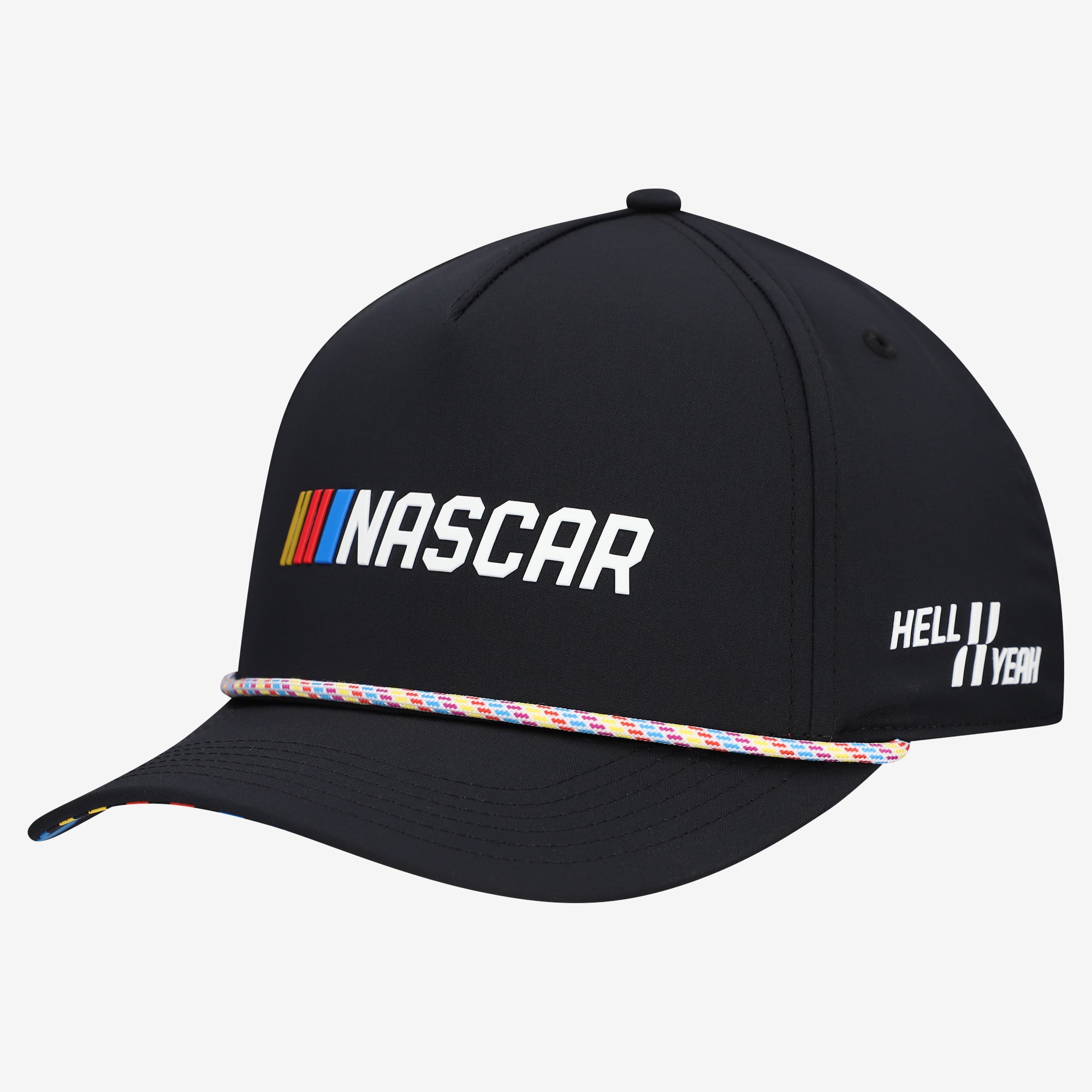 Unisex The Game  Black NASCAR Hell Yeah Rope Adjustable Hat
