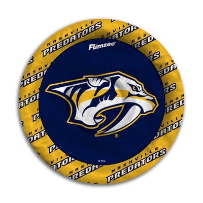 Nashville Predators Fanpoint Flimzee Bean Bag Flying Disc