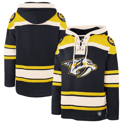 Men's Nashville Predators  '47 Navy Superior Lacer Hoodie