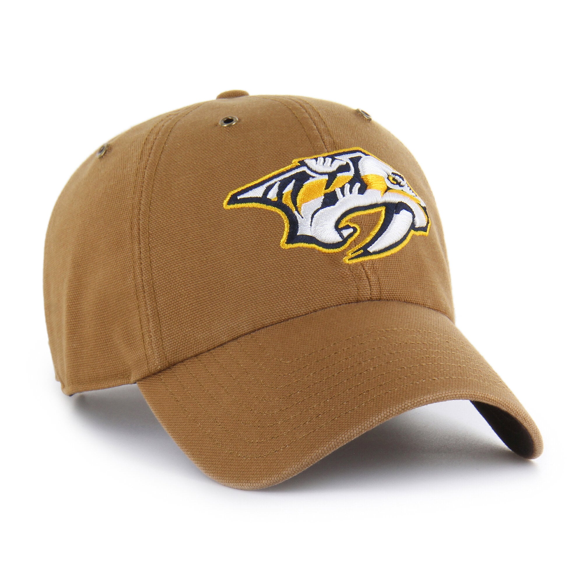 Men's Carhartt x '47 Brown Nashville Predators Clean Up Adjustable Hat