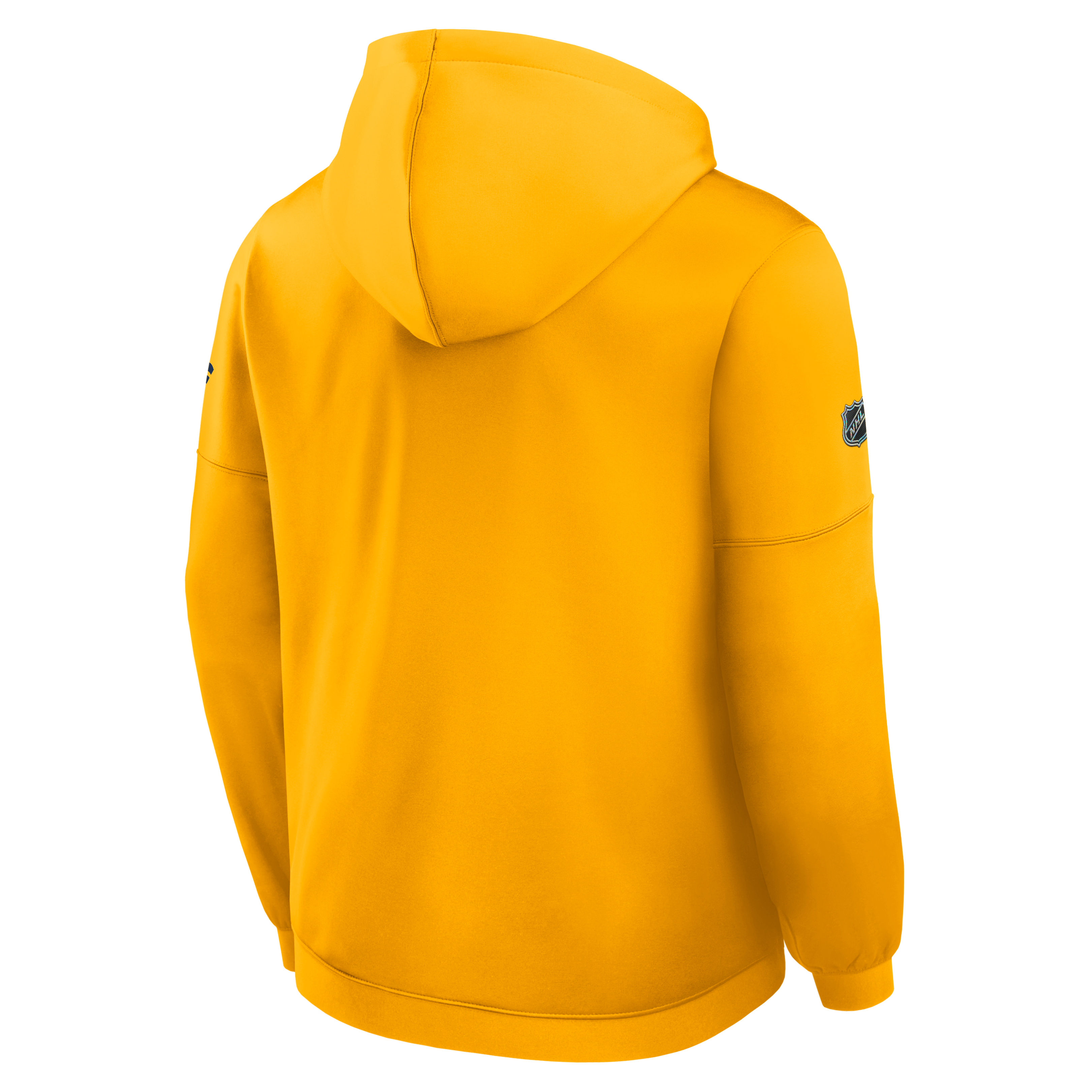Sweat à capuche polaire authentique Fanatics Gold Nashville Predators pour homme