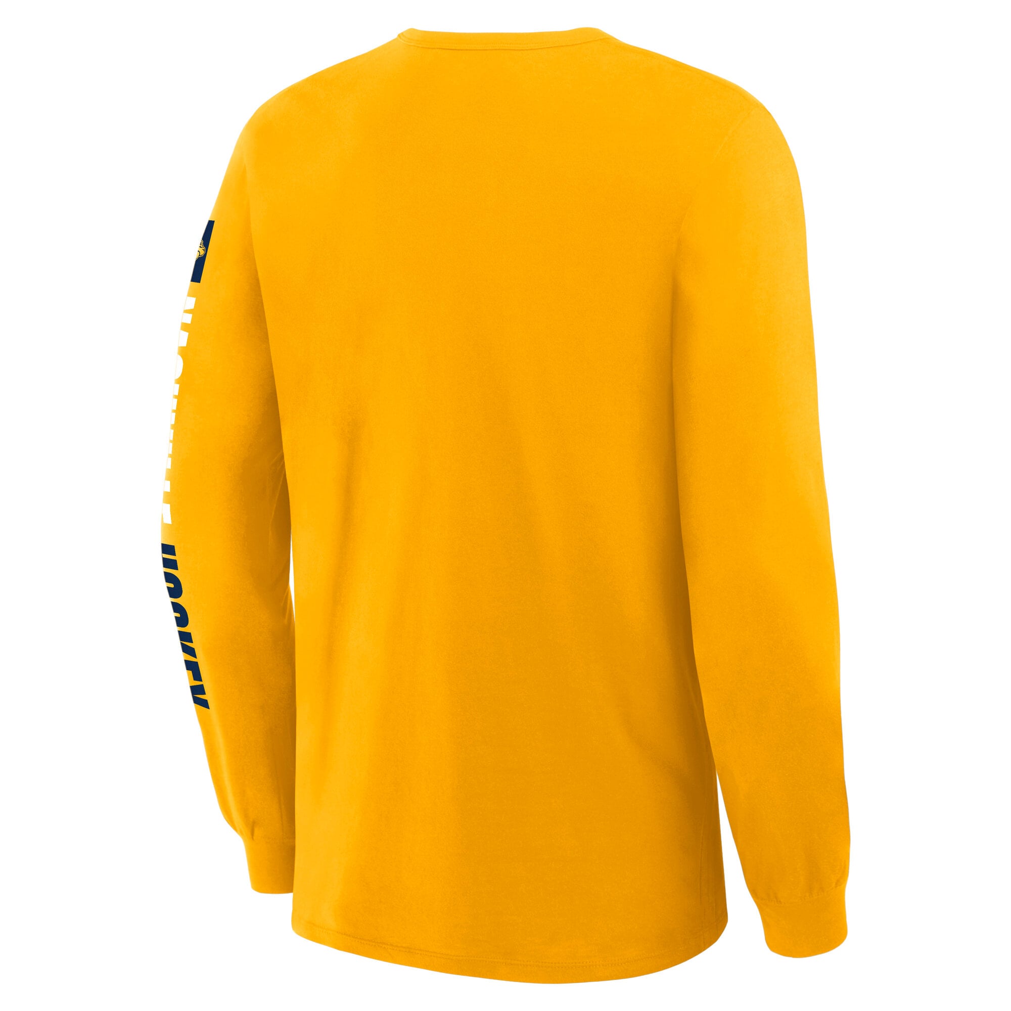 T-shirt à manches longues Fanatics Gold Nashville Predators Goal Crease Legacy pour homme