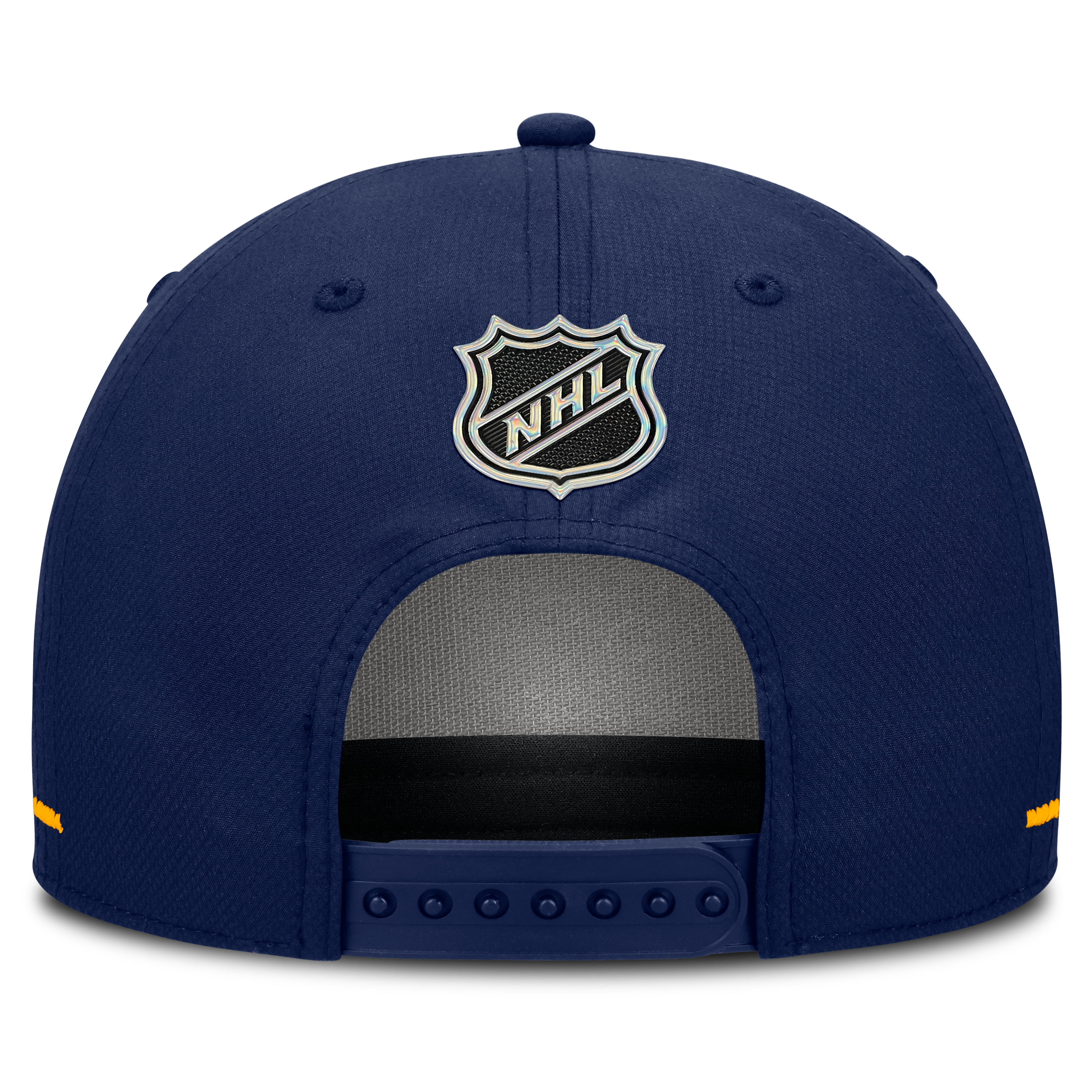 Casquette ajustable Fanatics Navy Nashville Predators Authentic Pro Rink Bar Tacks A-Frame pour homme