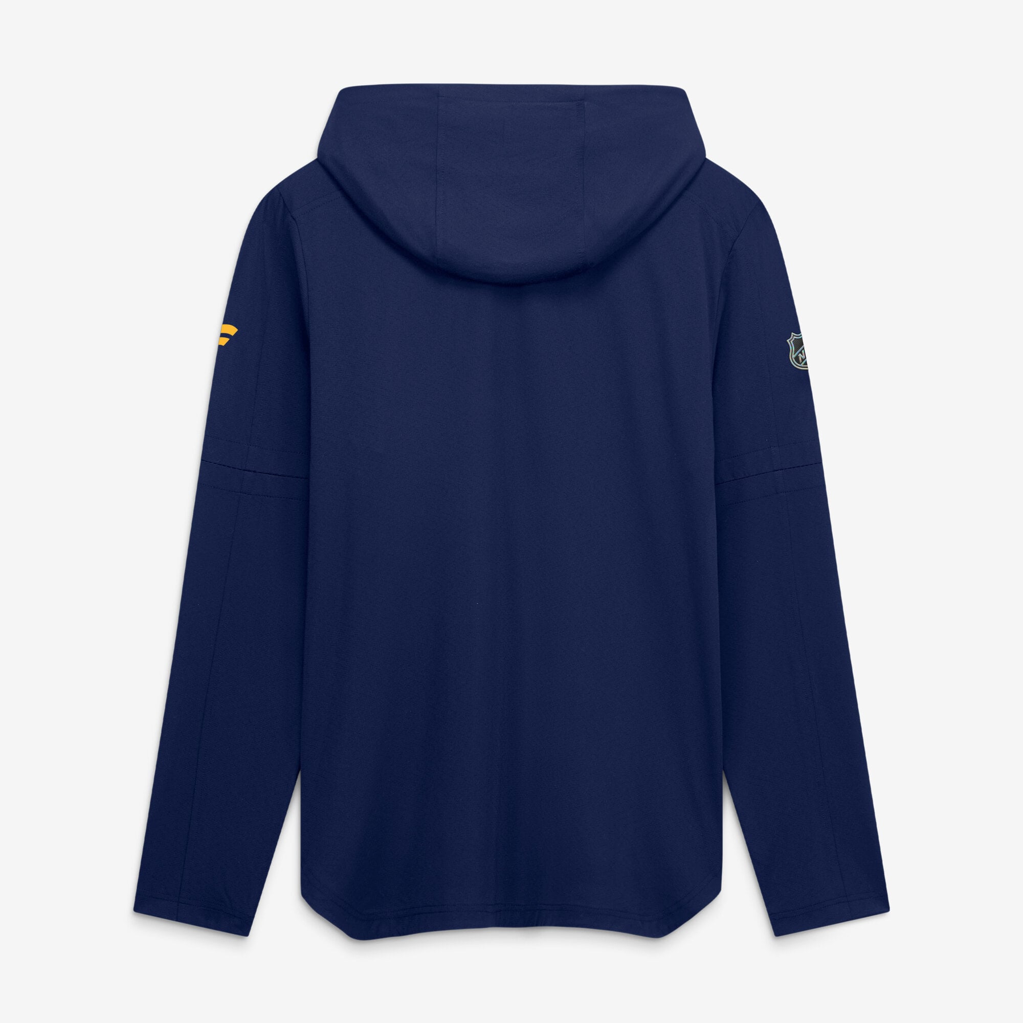 Sweat à capuche léger Fanatics Navy Nashville Predators Authentic Pro Train pour homme