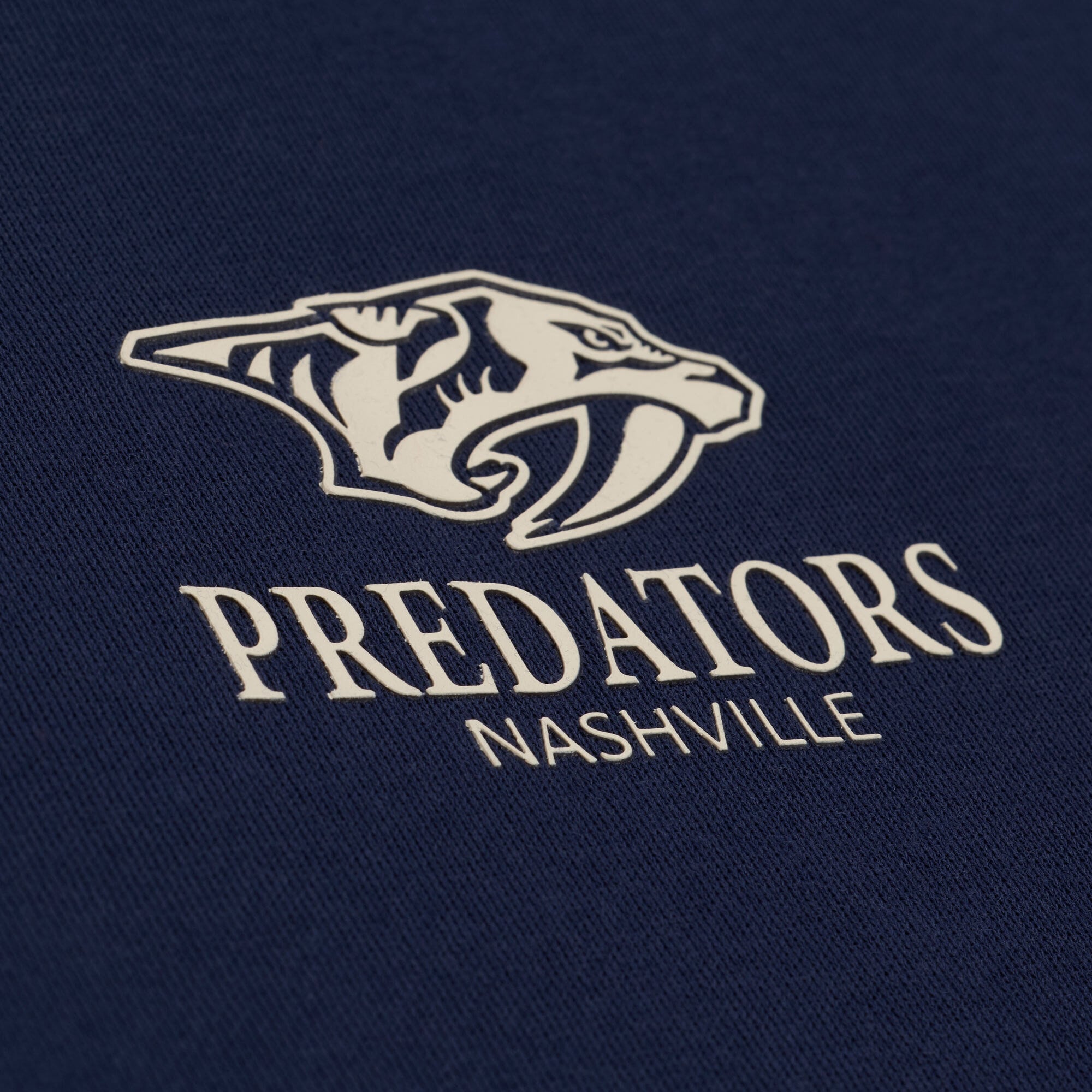 Sweat à capuche Mitchell & Ness Core Essentials bleu marine Nashville Predators pour homme