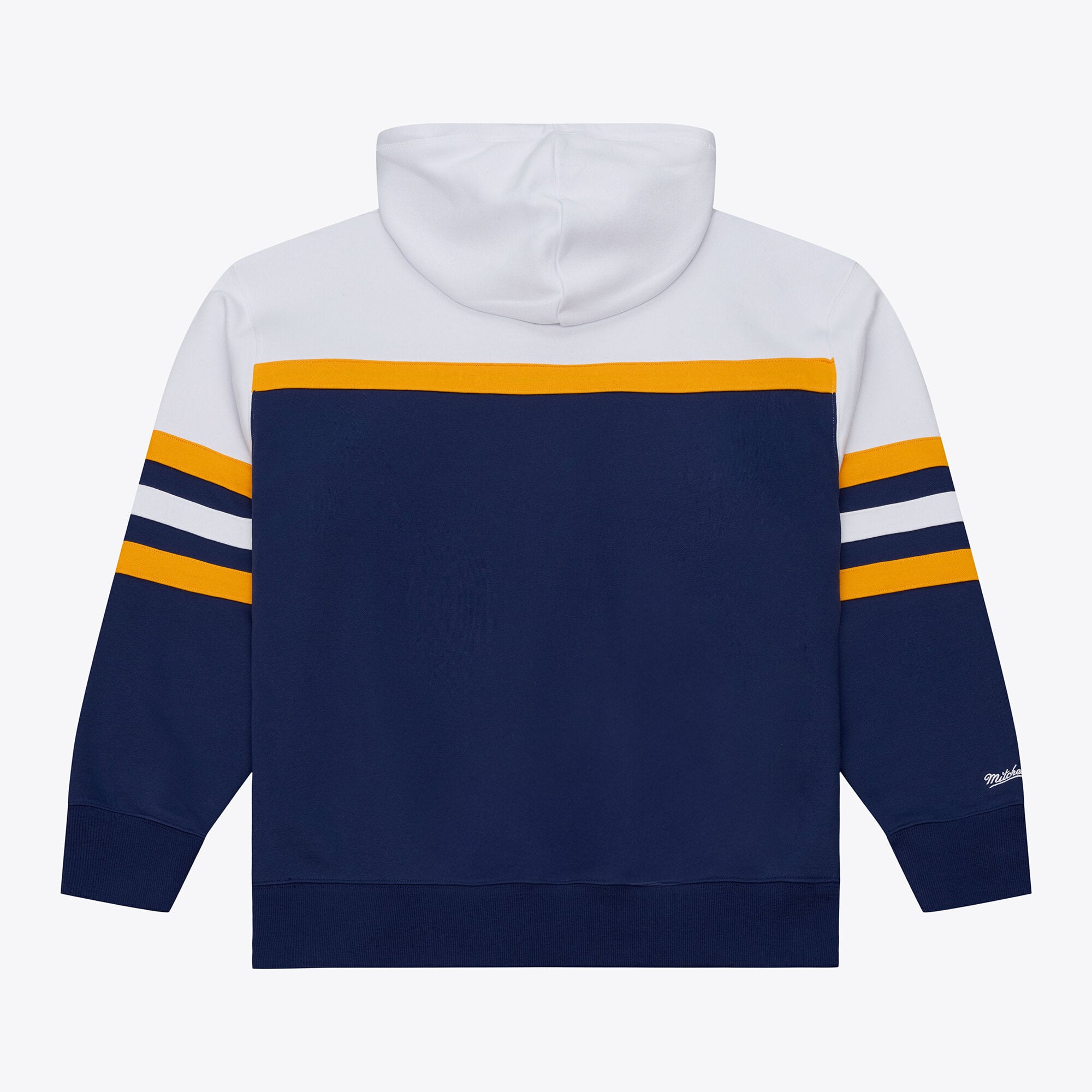 Men's Mitchell & Ness Navy Nashville Predators Head Coach Hoodie