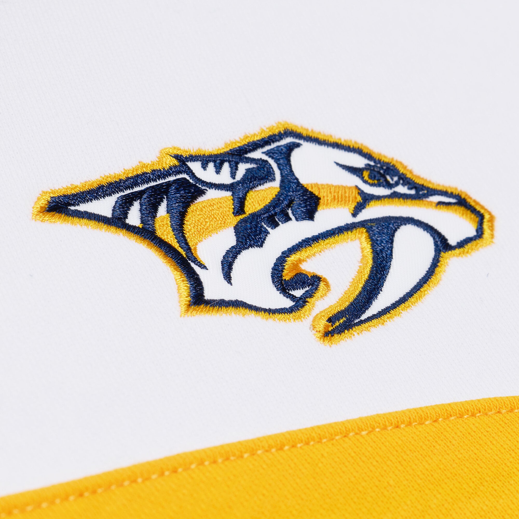 Men's Mitchell & Ness Navy Nashville Predators Head Coach Hoodie