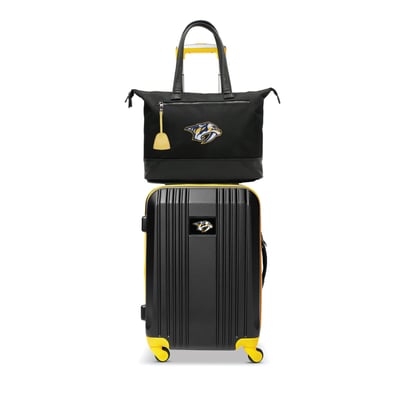 Nashville Predators MOJO Premium Laptop Tote Bag and Luggage Set