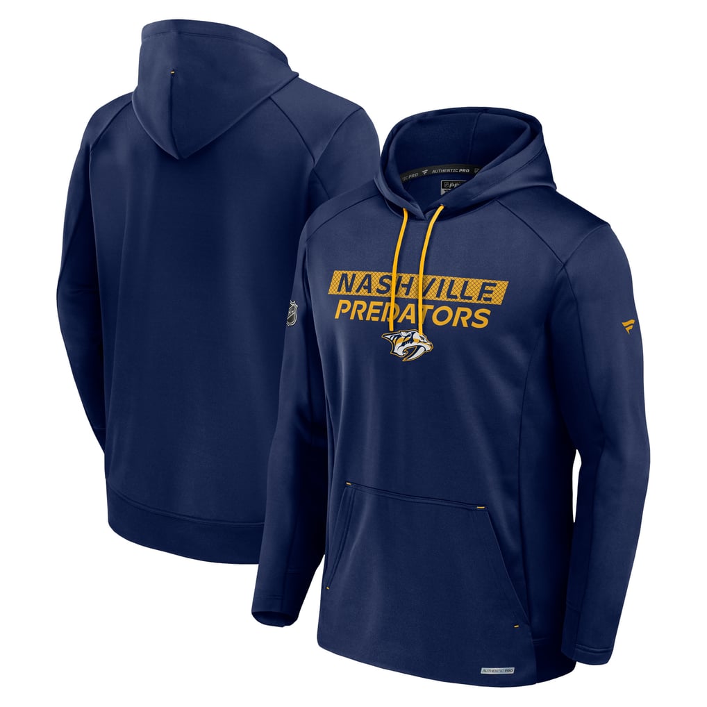 Pull à Capuche CCM Nashville Predators NHL - Taille XL Bleu - Occasion Excellente Condition