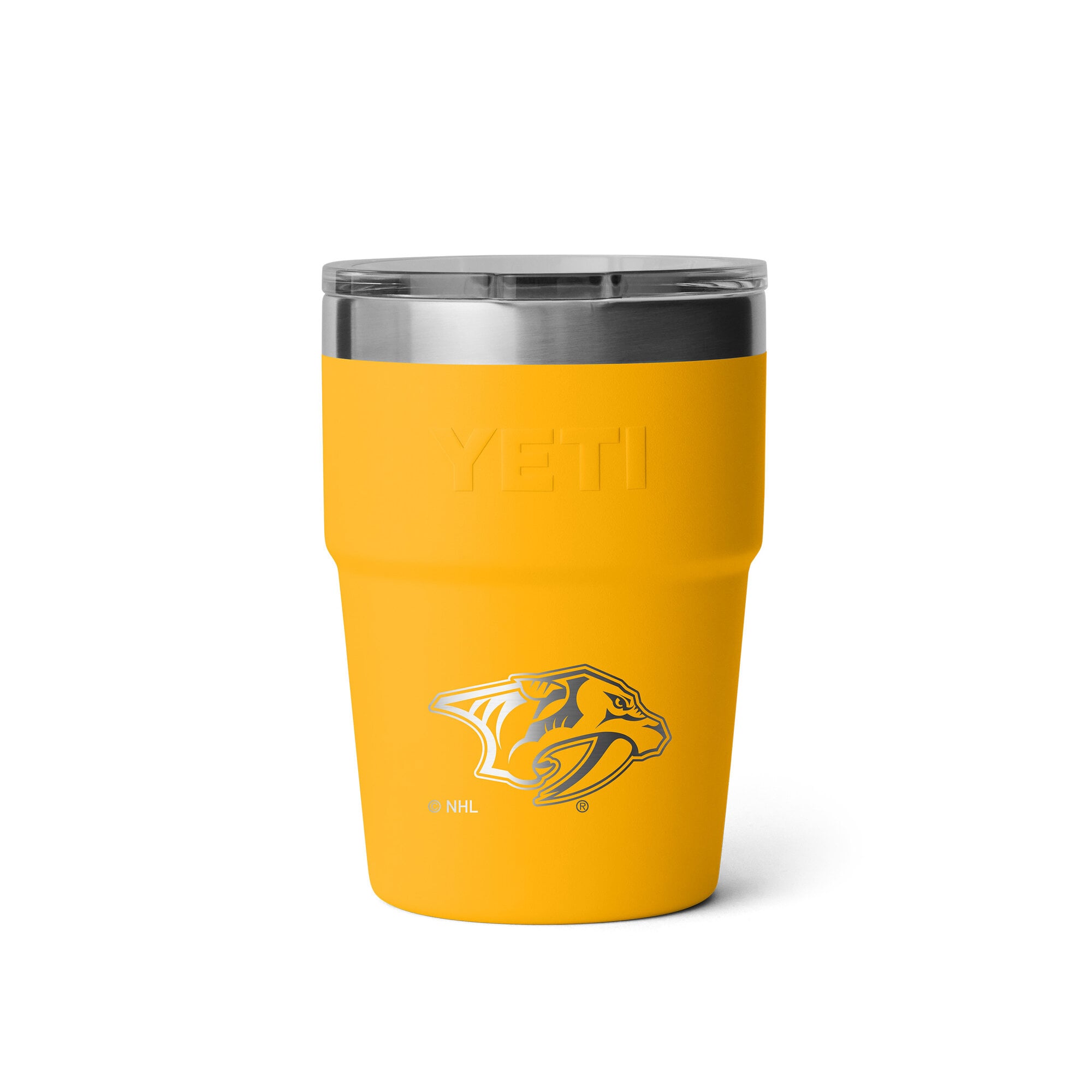Gobelet empilable YETI Nashville Predators Rambler de 473 ml (16 oz) avec couvercle MagSlider